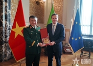 Deputy Defense Minister meets with his Italian counterpart